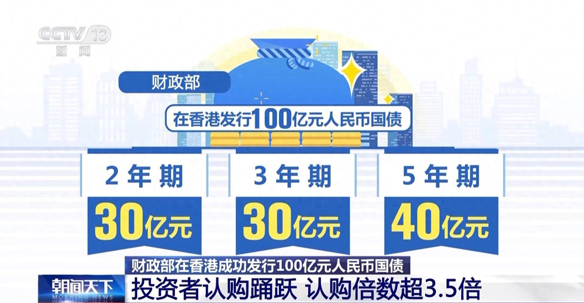 财政部拟发行400亿元贴现国债，期限91天